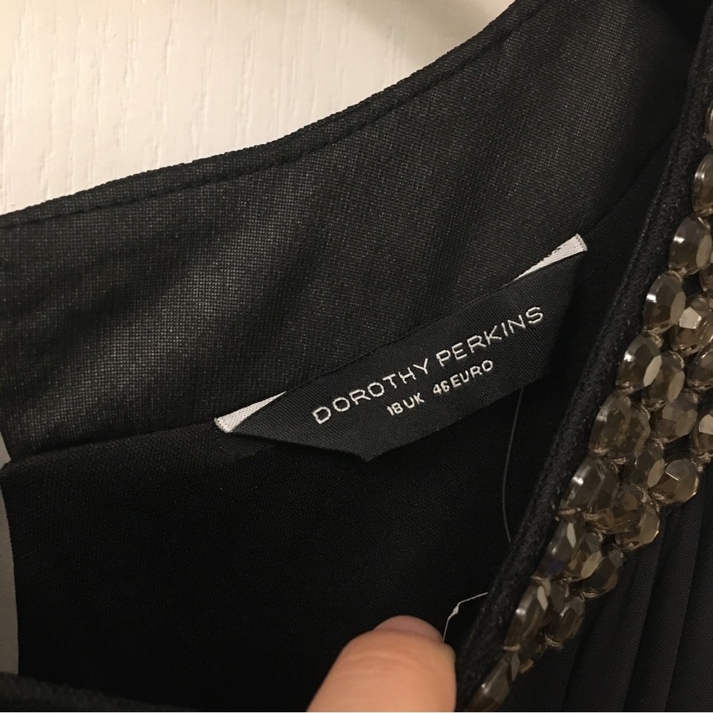 Black Drapery Dress - Picture 12 of 12